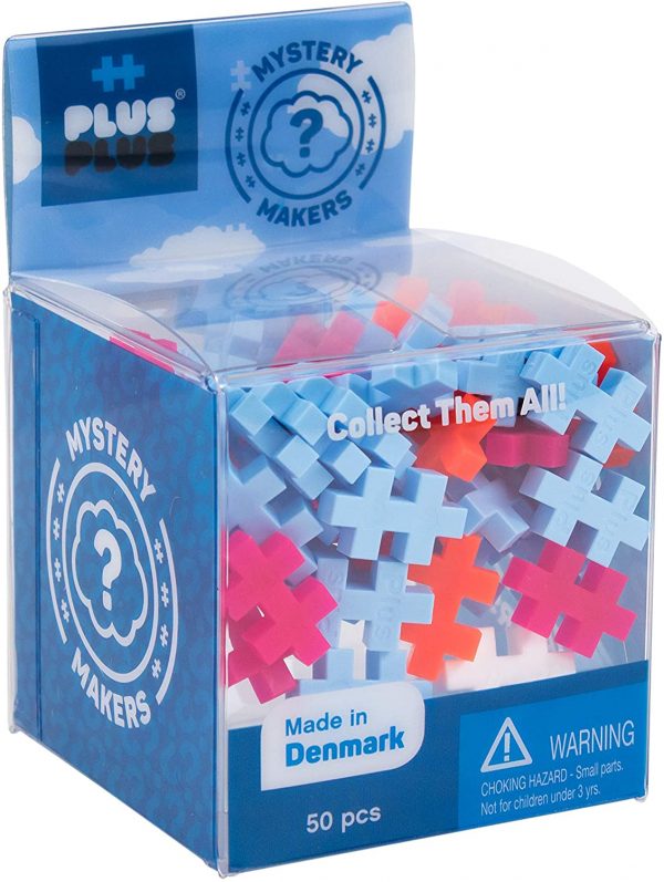 81R3IVhEuQL._AC_SL1500_PLUS PLUS – Set of 3 Mystery Makers Pets, Bundle 1 Construction Building STEM STEAM Toy Interlocking Mini Puzzle Blocks for Kids 3