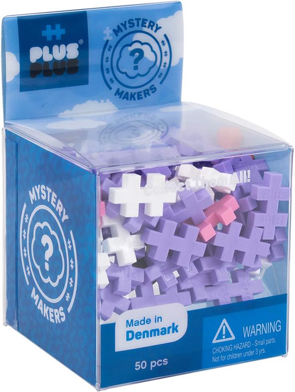 81R3IVhEuQL._AC_SL1500_PLUS PLUS – Set of 3 Mystery Makers Pets, Bundle 1 Construction Building STEM STEAM Toy Interlocking Mini Puzzle Blocks for Kids 4