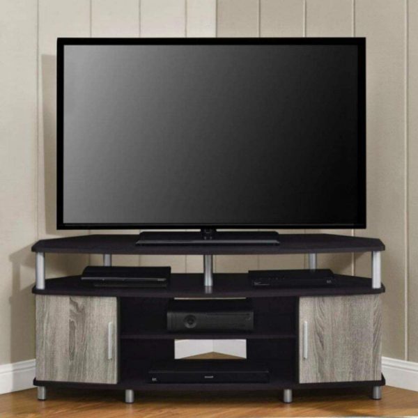 BS Corner Tv Console Stand for up 50 Inch Tv Entertainment Center 2
