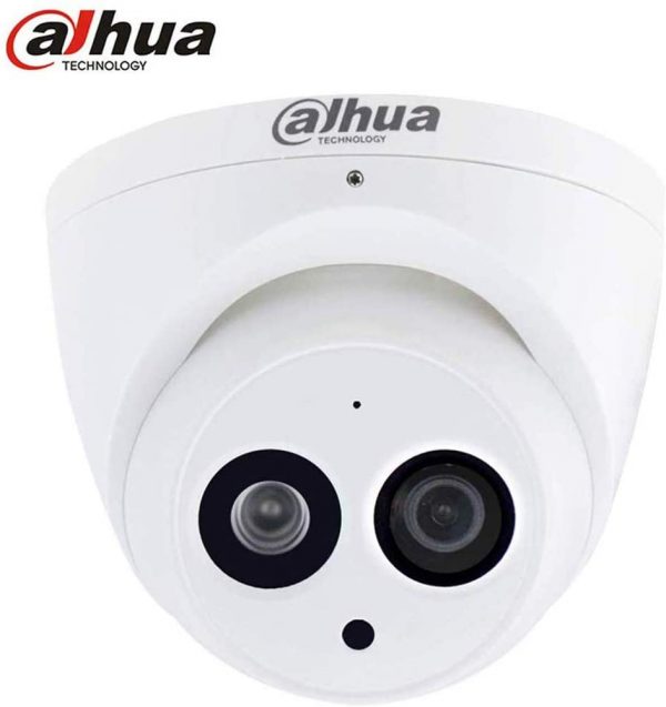Dahua 6MP Dome Camera IPC-HDW4631C-A 2.8mm PoE IP Security Camera Turret Super HD Eyeball Network Camera Built-in Mic for Audio, 100ft IR Day & Night, H.265, IP67 Weatherproof 3