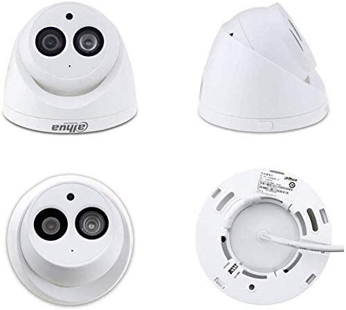Dahua 6MP Dome Camera IPC-HDW4631C-A 2.8mm PoE IP Security Camera Turret Super HD Eyeball Network Camera Built-in Mic for Audio, 100ft IR Day & Night, H.265, IP67 Weatherproof 5