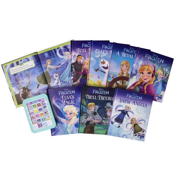Disney Frozen Elsa, Anna, Olaf, and More! – Me Reader Electronic Reader and 8-Sound Book Library – PI Kids Hardcover – Sound Book, July 1, 2014 5