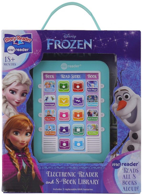 Disney Frozen Elsa, Anna, Olaf, and More! – Me Reader Electronic Reader and 8-Sound Book Library – PI Kids Hardcover – Sound Book, July 1, 2014 7