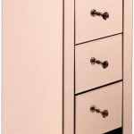 Goujxcy 3 Drawers Mirrored Dresser Bedroom Chest Storage Drawers Nightstand 1