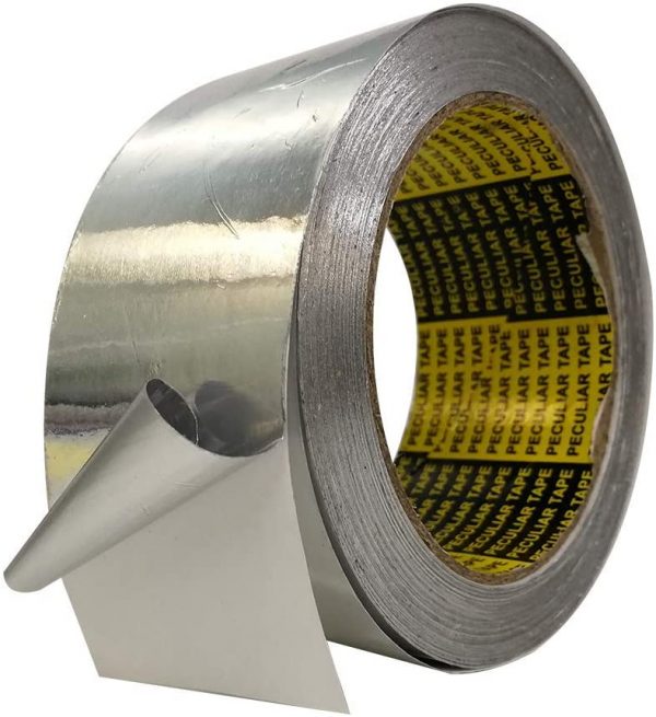 HEATIT Aluminum Foil Tape Professional Grade – 2 inch x 150 feet 4.85 mil Thick(1.7 mil foil Thick and 3.15 mil Backing Thick) for HVAC, Ducts, Pipes, Metal Repair, Pipe Heating Cable Application etc 3