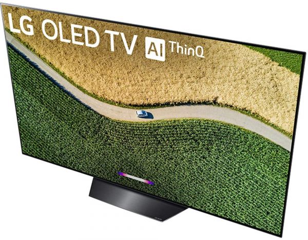 LG OLED65B9PUA B9 65-inch 4K HDR Smart OLED TV with AI ThinQ (2019) Bundle with Deco Gear 60W Soundbar with Subwoofer, Wall Mount Kit, Deco Gear Wireless Keyboard and 6-Outlet Surge Adapter 8