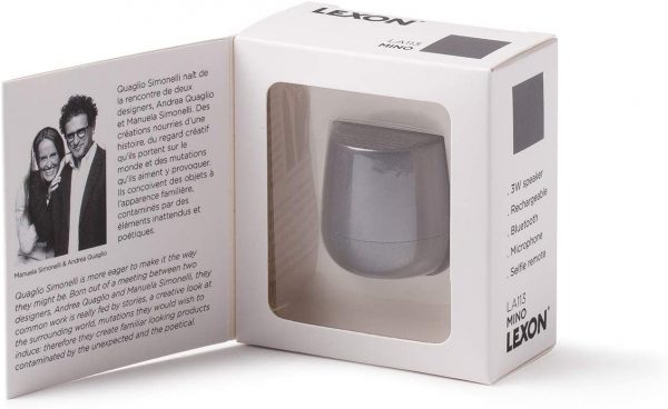 Lexon MINO – Ultra Portable Bluetooth Speaker & Selfie Remote – Rechargable (Light Blue) 6