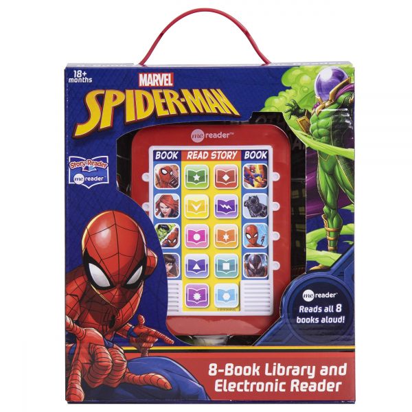 Marvel – Spider-man Me Reader Electronic Reader and 8 Sound Book Library – PI Kids Hardcover – Illustrated, September 10, 2019 3