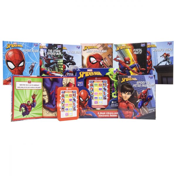 Marvel – Spider-man Me Reader Electronic Reader and 8 Sound Book Library – PI Kids Hardcover – Illustrated, September 10, 2019 6