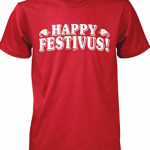 NOFO Clothing Co Happy Festivus Men’s T-Shirt 1