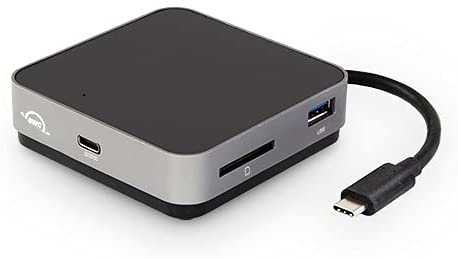 OWC USB-C Travel Dock, 5 Port with USB 3.1, HDMI, SD Card, and 100W Power Pass Through, Space Grey3
