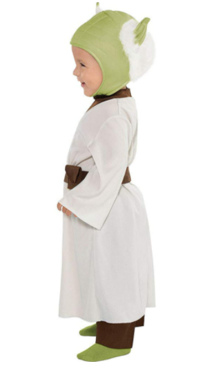 Party City Yoda Halloween Costume for Babies, Star Wars, Includes Accessories 2