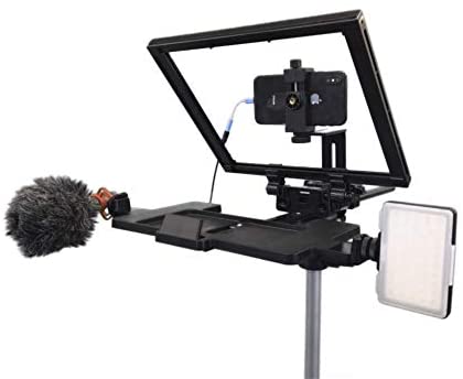 Professional and Portable Teleprompter with Aluminum Case 4