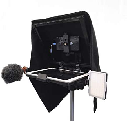 Professional and Portable Teleprompter with Aluminum Case 9