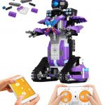 S.T.E.M Robot Building Kit,Ritastar Smart Tracked Building Brick Robotics with APP Remote Control,Fun Creative Educational Learning Set Toys Electric Motion Robots for Boys Girls (333pcs Blocks) 1