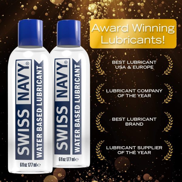 Swiss Navy Premium Personal Water Based Lubricant & Lubricant Sex Gel for Couples 24 oz 6