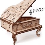 Wood Trick Toy Piano Music Box Moonlight Sonata, Wooden Musical Piano Toy Mini – 3D Wooden Puzzle, Assembly Toys, Brain Teaser for Adults and Kids 1