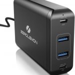 ZeroLemon 4-Ports USB C Charger with 60W and 18W PD Power Delivery, Compatible with MacBook Pro, Nintendo Switch, iPhone, iPad Pro, USB-C Laptops and More 1