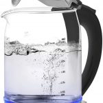COSORI Electric Kettle, 1.7L Glass Hot Water Boiler & Tea Heater with LED Indicator, 100% Stainless Steel Filter, Inner Lid & Bottom, Auto…