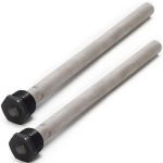 Eleventree 2 Pack RV Water Heater Anode Rods, Anode rod for hot water heater,Extends the Life of Suburban and Mor-Flo Water Heaters Tank-3 4 NPT threads…1