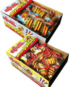 E Frutti Gummy Hamburger and Hot Dog Variety Pack of 120