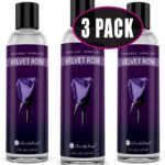 3 Eight oz. Bottles of Water Based Personal Lubricant for Men & Women
