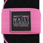 Premium Sweet Sweat Waist Trimmer ‘Pro Series’ Belt with Adjustable Velcro Straps for Men & Women