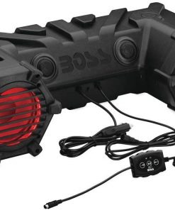 New Boss Audio Waterproof 6.5" Sound System With LEDs - Yamaha Grizzly 700 ATV