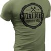 Detroit Shirt, Motor City Forever T-Shirt Mens by Detroit Rebels Tshirt (0001)