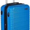 AmazonBasics Hardside Carry-On Spinner Suitcase Luggage - Expandable with Wheels - 21 Inch, Blue
