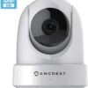 Amcrest 4MP UltraHD Indoor WiFi Camera, Security IP Camera with Pan/Tilt, Two-Way Audio, Dual-Band 5ghz/2.4ghz, Wide 120° FOV, Updated Javascript Firmware, Version 2, IP4M-1051W (White) (Renewed)