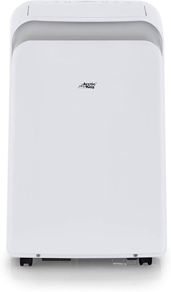 Arctic King 12,000Btu Remote Control Portable Air Conditioner, White (Renewed)