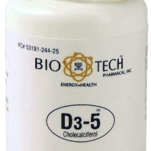 Bio-Tech D3-5 5000 Iu 250 Caps