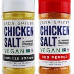 Chicken Salt – Vegan, Non-GMO, NO MSG, Gluten Free, Australia’s #1 All-Purpose Seasoning (Reduced Sodium, Red Pepper)