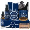 Beard Care Kit for Men, Y.F.M Beard Grooming Kit, Beard Shampoo, Beard Oil, Beard Balm, Beard Comb, Gift Set for Daddy, Husband, Friend for all Occasions, Anniversaries, Christmas
