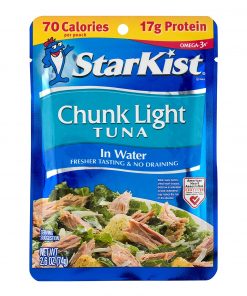 StarKist Chunk Light Tuna in Water, 2.6 oz. Pouch, Pack of 24