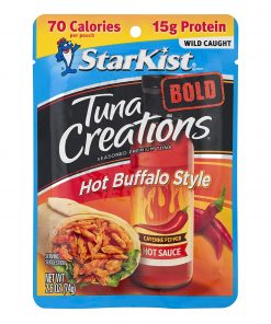 StarKist Tuna Creations BOLD Hot Buffalo Style - 2.6 oz Pouch (Pack of 12)
