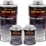 Custom Coat Black 0.43 Gallons Urethane Spray-On Truck Bed Liner Kit