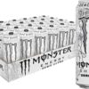 Monster Energy Zero Ultra, Sugar Free Energy Drink, 16 Ounce (Pack of 24)