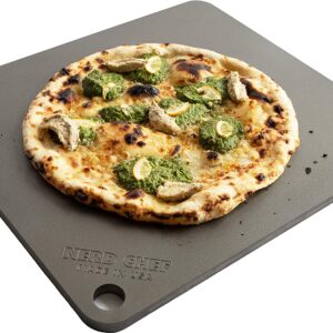 NerdChef Steel Stone - High-Performance Baking Surface for Pizza .50" Thick - Ultimate