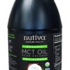 Nutiva Organic MCT Oil, Keto & Paleo Friendly, Unflavored, 1 Gallon