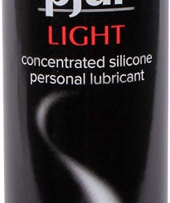 Pjur Light Concentrated Silicone Personal Lubricant Less Viscous Formula for More Skin-to-Skin Contact Lube for Sex & Massage