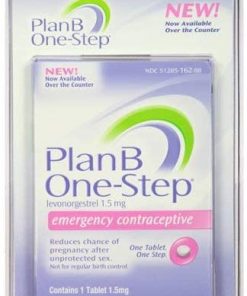 Plan B One-step Emergency Contraceptive 1 Tablet,1.5 mg by Plan B (Original Version)