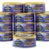 Wild Planet Albacore Wild Tuna, Sea Salt, Keto and Paleo, 3rd Party Mercury Tested, 5 Ounce ,12 Count (Pack of 1)