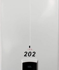 Portable Propane Tankless Water Heater - EZ 202 - EZ Tankless - Battery Powered Ignition - Camping RV