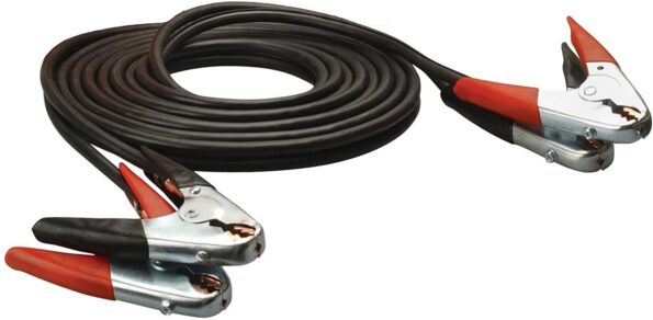 Road Power 87600108 20-Feet, 4-Gauge Heavy-Duty Booster Cable with Parrot Jaw Clamps Car Battery Jumper Cable