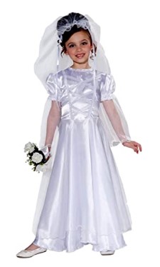 Forum Novelties Little Bride Wedding Belle Child Costume Dress and Veil