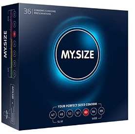 My Size 60mm Condoms 36 Pack by My Size Condoms-Vegan