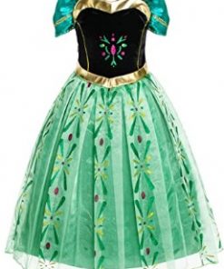 Party Chili Princess Costumes Birthday Party Fancy Dress Up for Little Girls Age 2-11 Years