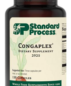 Standard Process Congaplex - Whole Food RNA Supplement, Antioxidant, Immune Support with Thymus, Shiitake, Reishi Mushroom Powder, Organic Sweet Potato, Wheat Germ, Vitamin A and More - 150 Capsules
